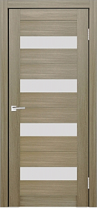 Товар Межкомнатная дверь Легенда X-8 Тон Неаполь Остекление Сатинат белое