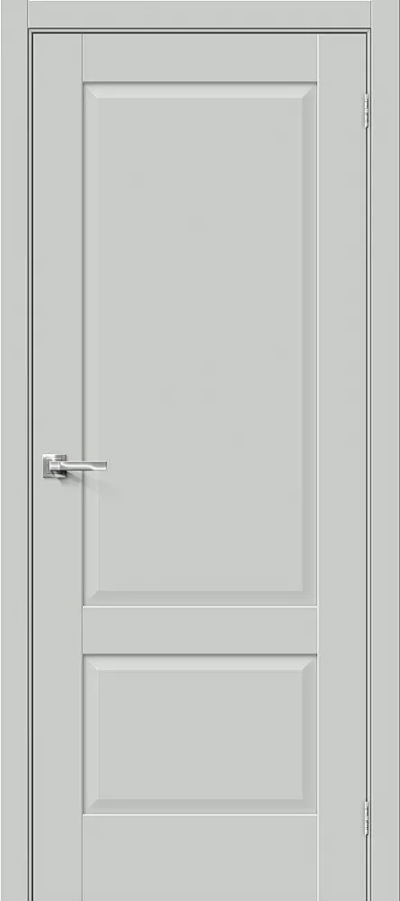 Фото Межкомнатная дверь Прима-12 Grey Silkwood BR5958